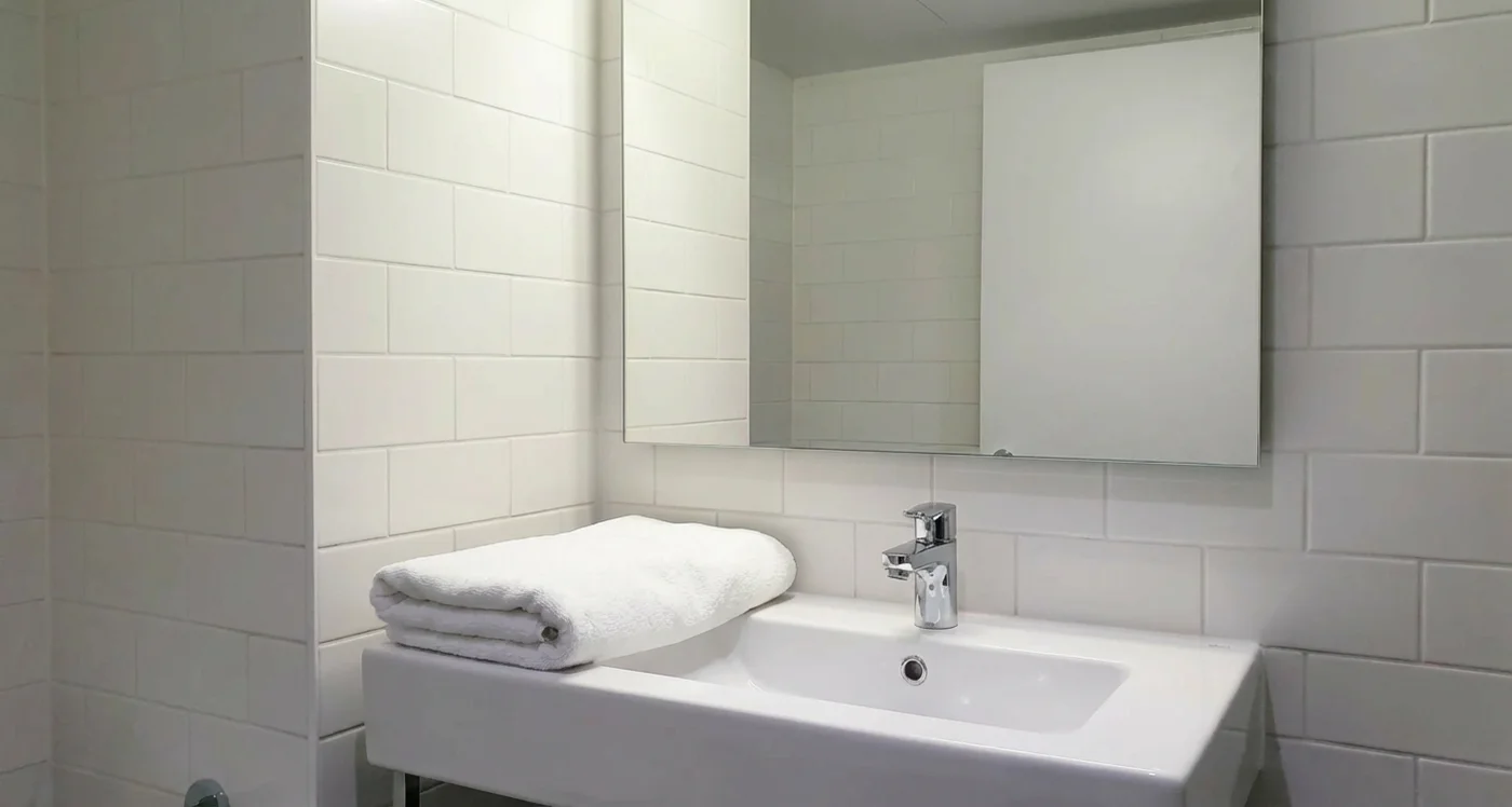 Même chambre lumineuse et accueillante